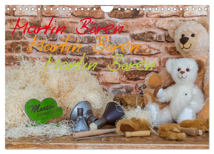 Produktbild: Martin B&auml;ren (Wandkalender 2026 DIN A4 quer), CALVENDO Monatskalender