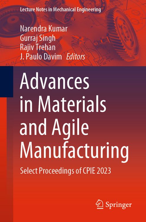Produktbild: Advances in Materials and Agile Manufacturing
