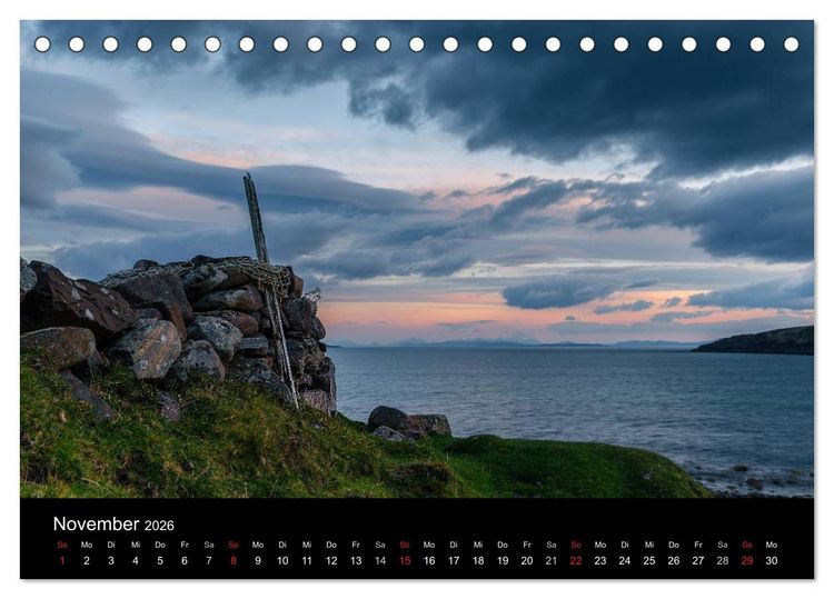 Produktbild: Schottland - Scotland - Alba (Tischkalender 2026 DIN A5 quer), CALVENDO Monatskalender