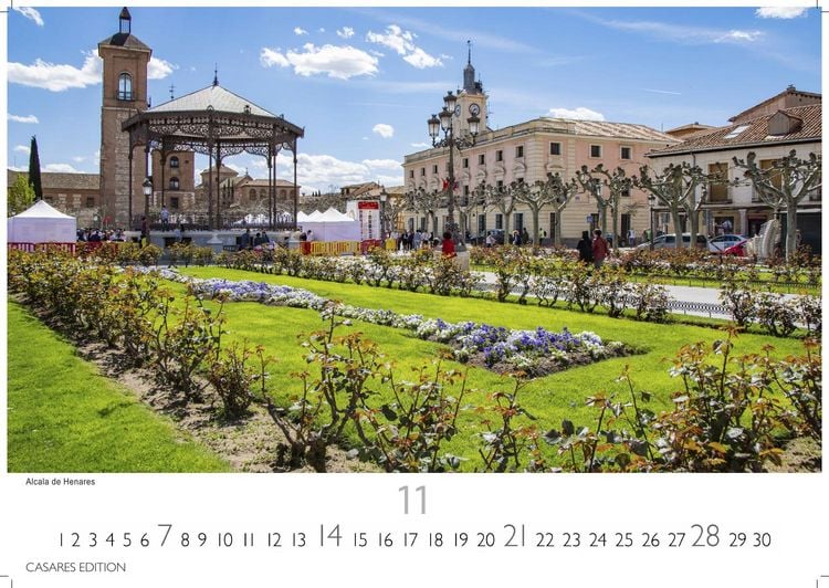 Produktbild: Madrid Kalender 2027 &ndash; Wandkalender | Fotokalender Spanien 24x35cm - mit atemberaubenden Fotos der bekanntesten Sehensw&uuml;rdigkeiten und Highlights der spanischen Metropole