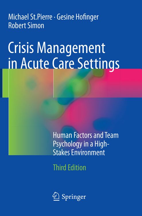 Produktbild: Crisis Management in Acute Care Settings