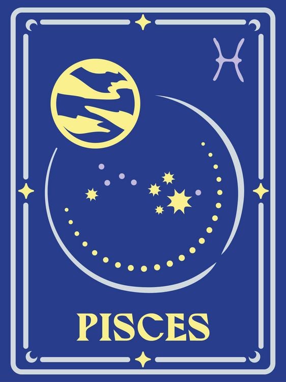 Produktbild: CreArt Sternzeichen - Fische