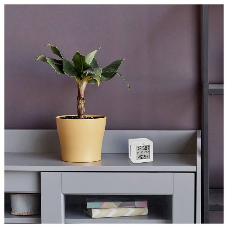 Produktbild: TFA Dostmann TFA.me Starter Set mit WLAN Gateway und KLIMA@HOME 2 Funk-Thermo-/Hygrometer Schwarz, Wei&szlig; 35.8109.02