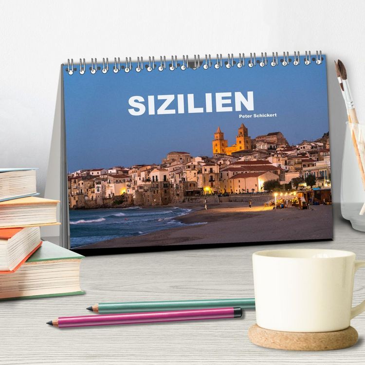 Produktbild: Italien - Sizilien (Tischkalender 2026 DIN A5 quer), CALVENDO Monatskalender