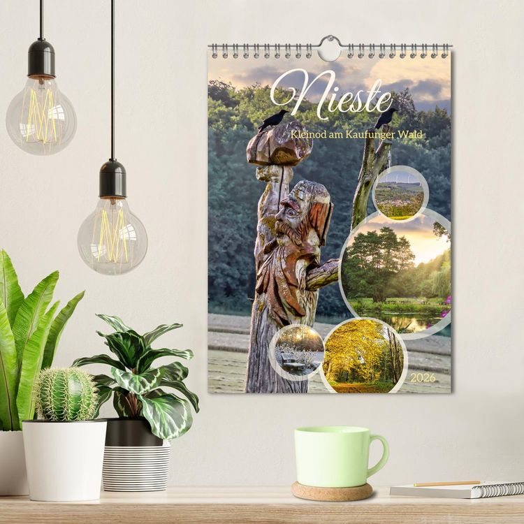 Produktbild: Nieste, Kleinod am Kaufunger Wald (Wandkalender 2026 DIN A4 hoch), CALVENDO Monatskalender