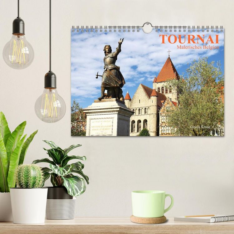Produktbild: Tournai - Malerisches Belgien (Wandkalender 2026 DIN A4 quer), CALVENDO Monatskalender