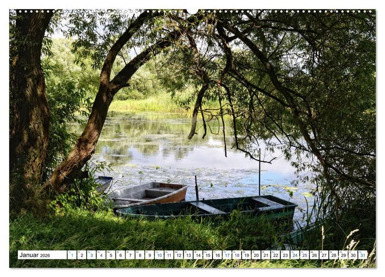 Produktbild: Ein Sommer im Havelland - Spaziergang entlang am Havelradweg (hochwertiger Premium Wandkalender 2026 DIN A2 quer), Kunstdruck in Hochglanz