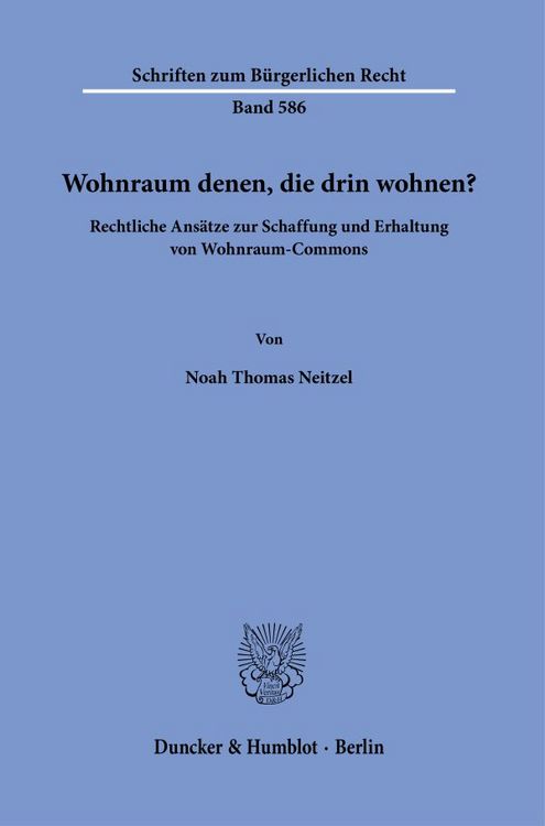 Produktbild: Wohnraum denen, die drin wohnen?