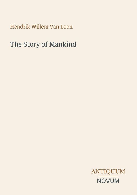 Produktbild: The Story of Mankind