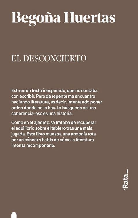 Produktbild: El desconcierto