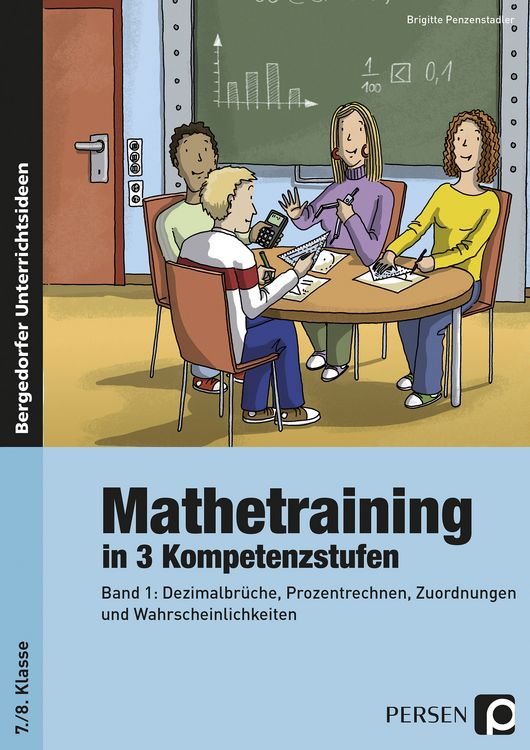 Produktbild: Mathetraining in 3 Kompetenzstufen - 7./8. Klasse