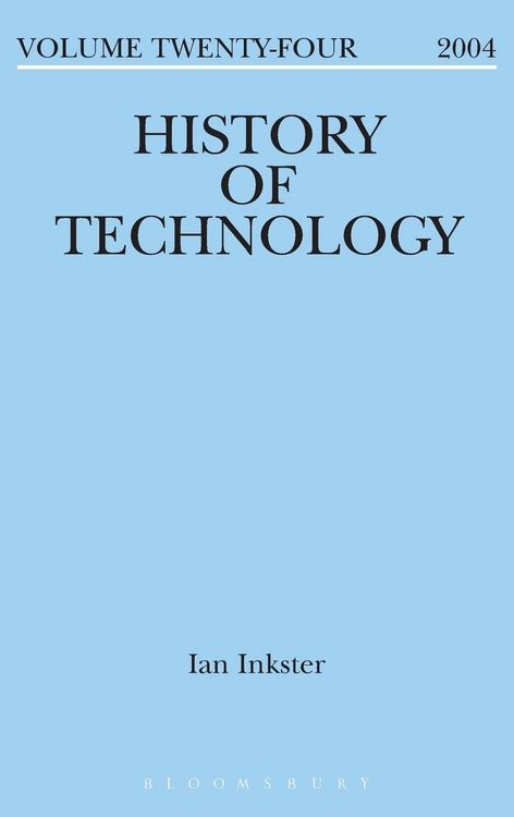Produktbild: History of Technology Volume 24