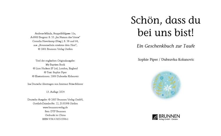 Produktbild: Sch&ouml;n, dass du bei uns bist!