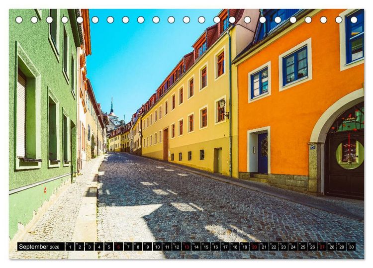 Produktbild: Bautzen Die Altstadt (Tischkalender 2026 DIN A5 quer), CALVENDO Monatskalender