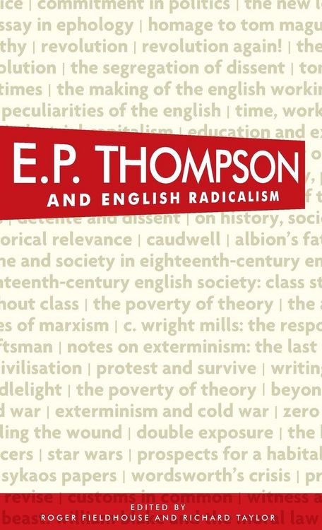 Produktbild: E. P. Thompson and English radicalism