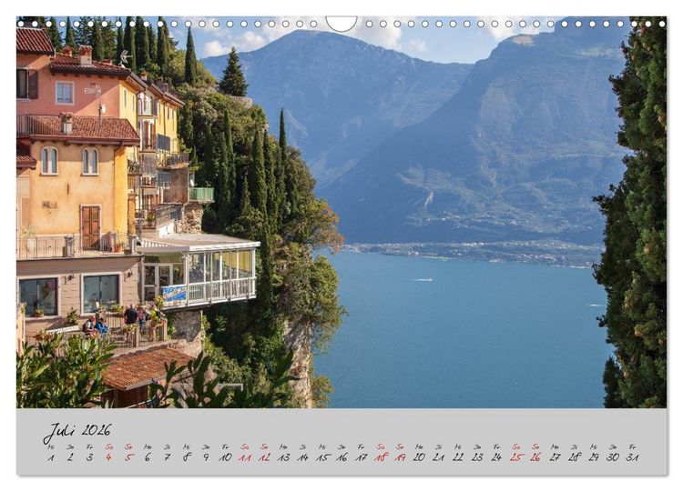 Produktbild: Sehnsuchtsziel Lago di Garda (Wandkalender 2026 DIN A3 quer), CALVENDO Monatskalender