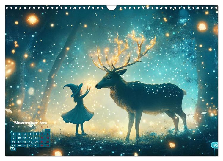 Produktbild: Zauber zur Mitternacht (Wandkalender 2026 DIN A3 quer), CALVENDO Monatskalender