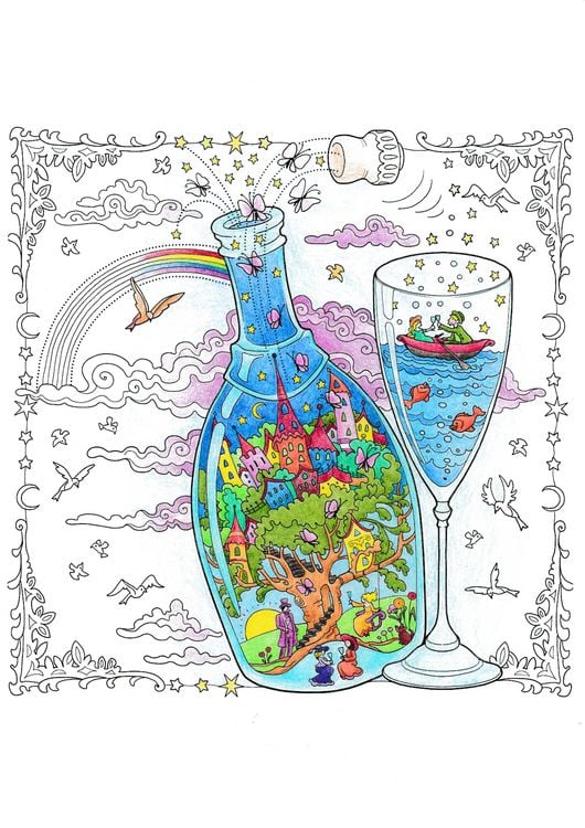 Produktbild: Colorful World - Wundervolle Welten im Glas