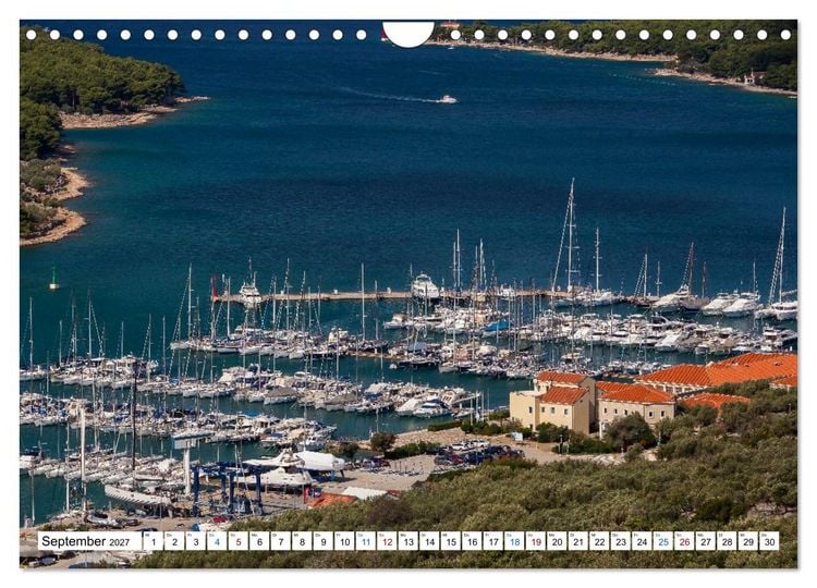 Produktbild: Istrien &ndash; K&uuml;sten, St&auml;dte und Inseltr&auml;ume (Wandkalender 2027 DIN A4 quer), CALVENDO Monatskalender