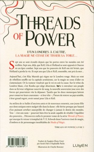 Produktbild: Threads of power. Tome 1