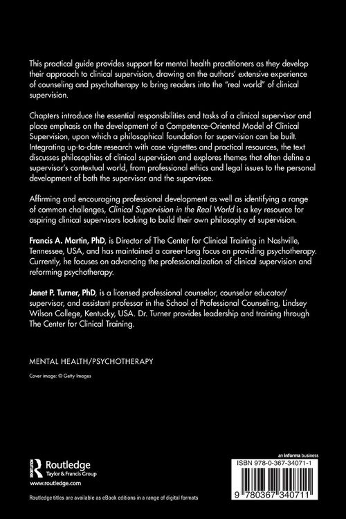 Produktbild: Clinical Supervision in the Real World