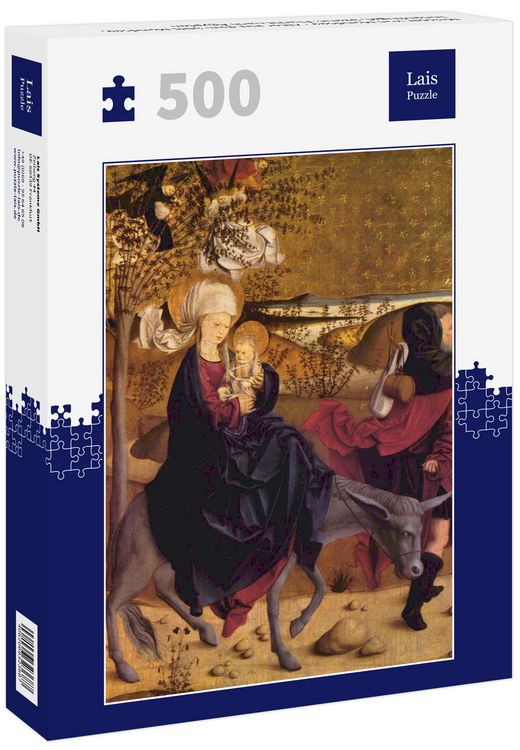 Produktbild: Lais Puzzle Meister von Mondsee - Altar aus dem Stift Mondsee, Innenfl&uuml;gel, Szene: Flucht nach &Auml;gypten 500 Teile