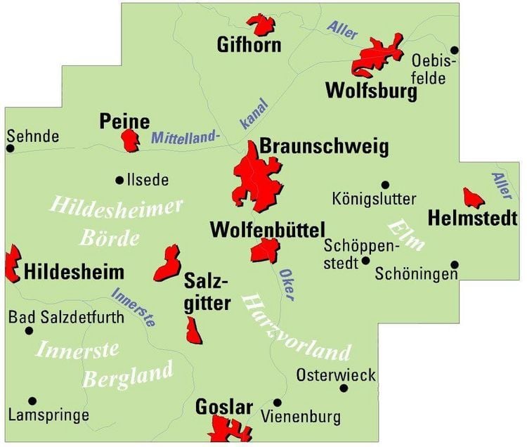 Produktbild: ADFC-Regionalkarte Braunschweig und Umgebung, 1:75.000, mit Tagestourenvorschl&auml;gen, rei&szlig;- und wetterfest, E-Bike-geeignet, GPS-Tracks-Download