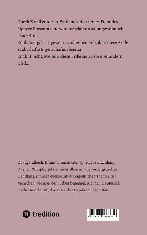 Produktbild: Die blaue Brille, eine zauber-hafte Brille