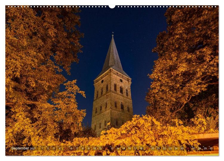 Produktbild: Osnabr&uuml;ck f&uuml;r Nachtschw&auml;rmer (hochwertiger Premium Wandkalender 2027 DIN A2 quer), Kunstdruck in Hochglanz