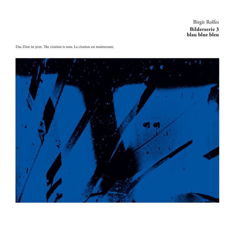 Produktbild: Bilderserie 3 blau blue bleu