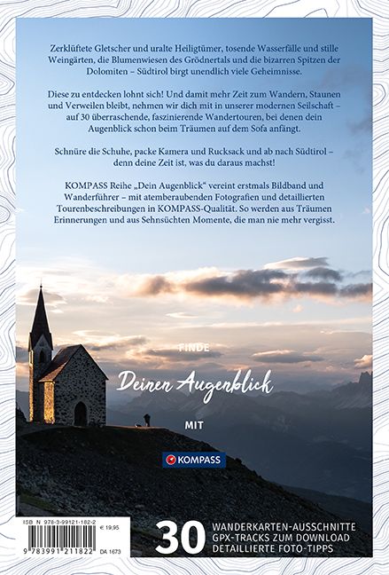 Produktbild: KOMPASS Dein Augenblick S&uuml;dtirol , Dolomiten