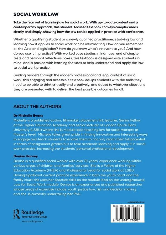 Produktbild: Social Work Law
