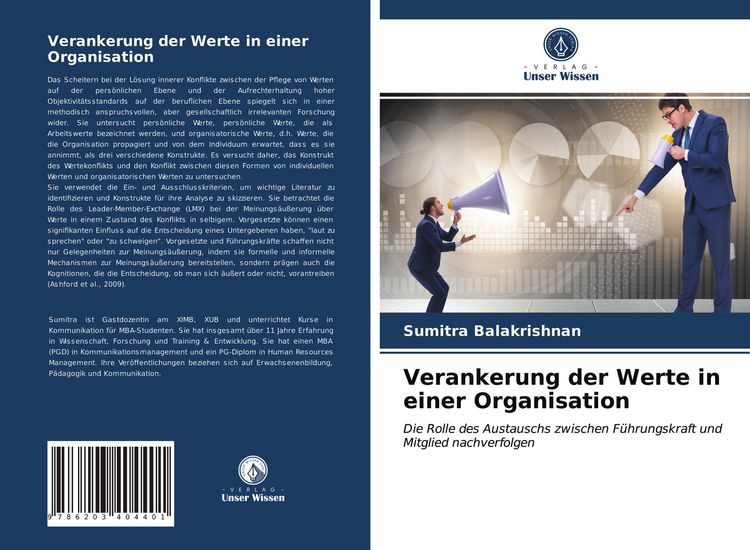 Produktbild: Verankerung der Werte in einer Organisation