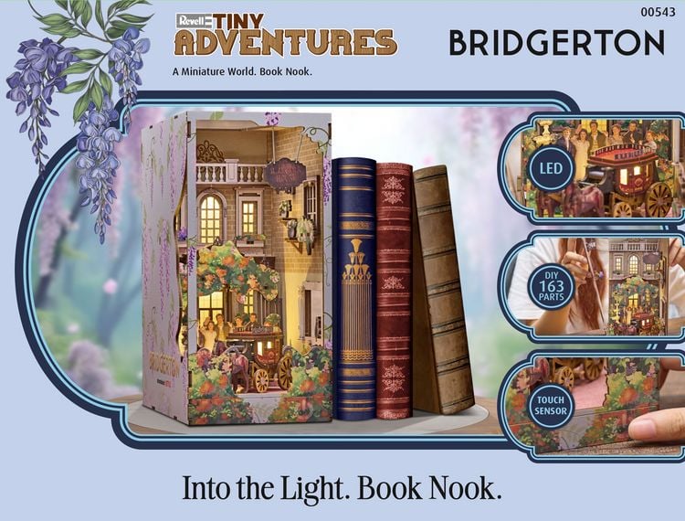 Produktbild: Book Nook DIY B&uuml;cherecke Bridgerton Offer From a Gentlemen
