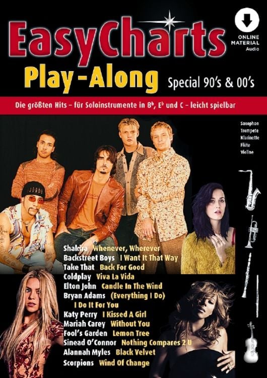 Produktbild: Easy Charts Play-Along Special 90's & 00's