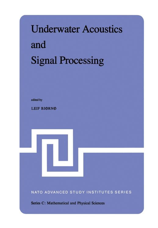 Produktbild: Underwater Acoustics and Signal Processing