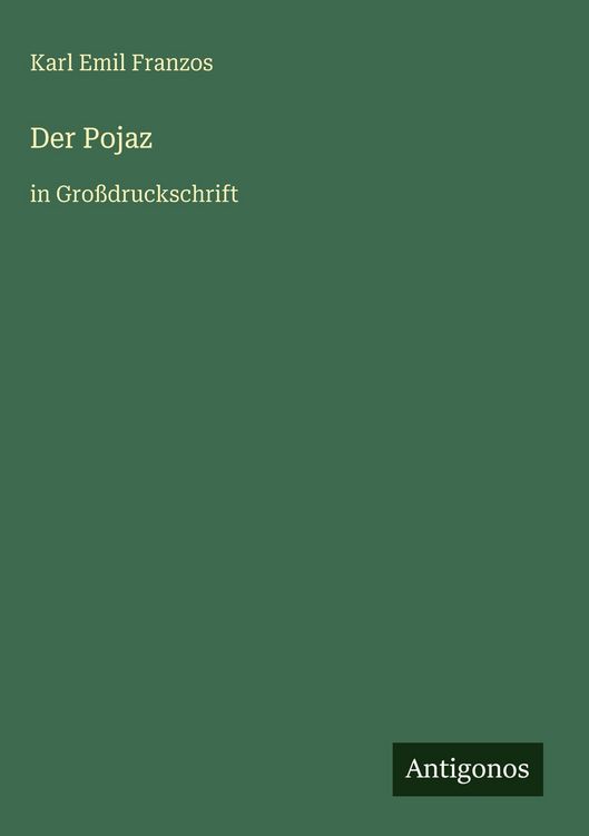 Produktbild: Der Pojaz