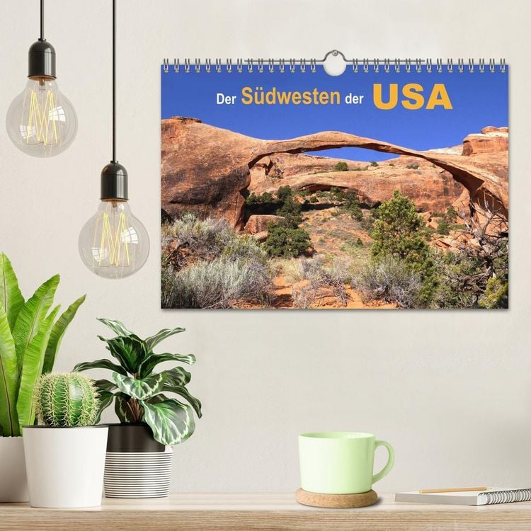 Produktbild: Der S&uuml;dwesten der USA (Wandkalender 2026 DIN A4 quer), CALVENDO Monatskalender