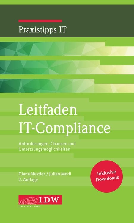 Produktbild: Leitfaden IT-Compliance, 2. Auflage