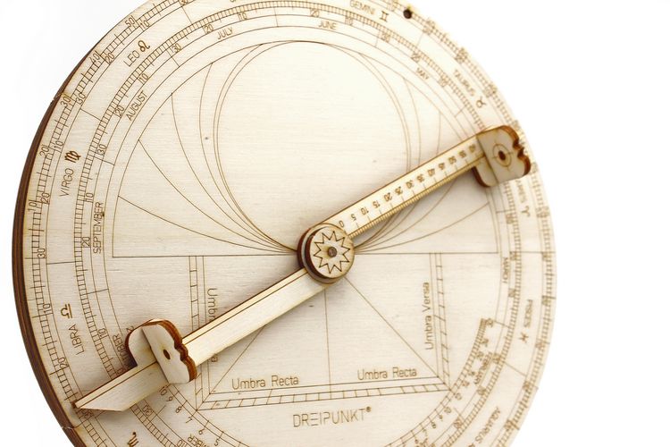 Produktbild: Bausatz Astrolabium (Deutsche Anleitung)