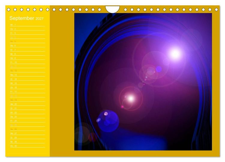 Produktbild: Licht-Portale 2027 (Wandkalender 2027 DIN A4 quer), CALVENDO Monatskalender