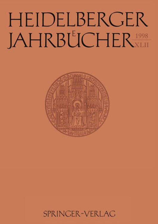 Produktbild: Heidelberger Jahrb&uuml;cher