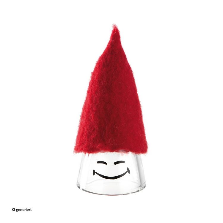 Produktbild: Leonardo Gnom mit Filzhut 11 cm rot Gnom mit Filzhut 11 cm rot