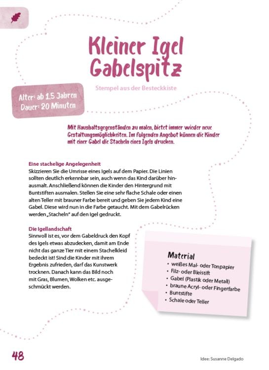 Produktbild: Das Krippen-Jahreszeitenbuch: Kreativ mit allen Sinnen