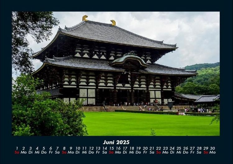 Produktbild: Tempel 2025 Fotokalender DIN A4