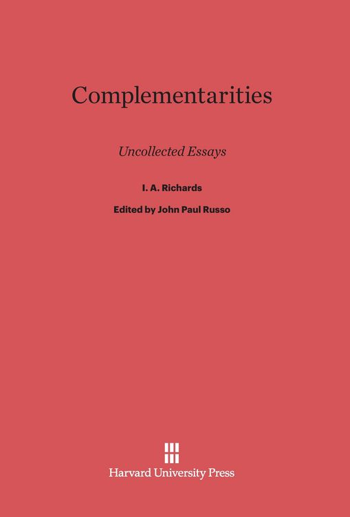 Produktbild: Complementarities