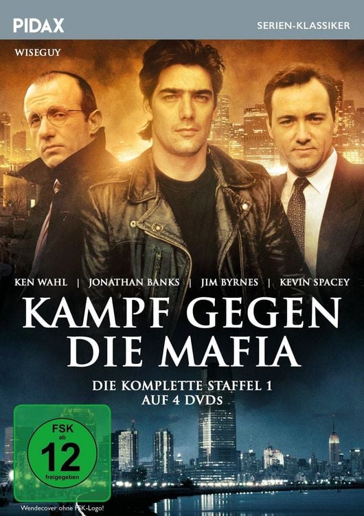 Produktbild: Kampf gegen die Mafia, Staffel 1 (Wiseguy) / Die ersten 22 Folgen der Kult-Krimiserie mit Ken Wahl (Pidax Serien-Klassiker) [4 DVDs]
