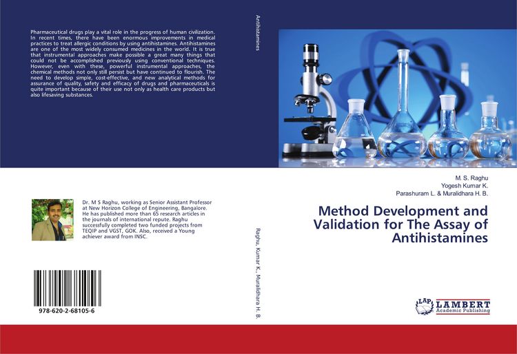 Produktbild: Method Development and Validation for The Assay of Antihistamines