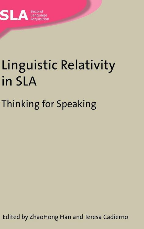 Produktbild: Linguistic Relativity in SLA