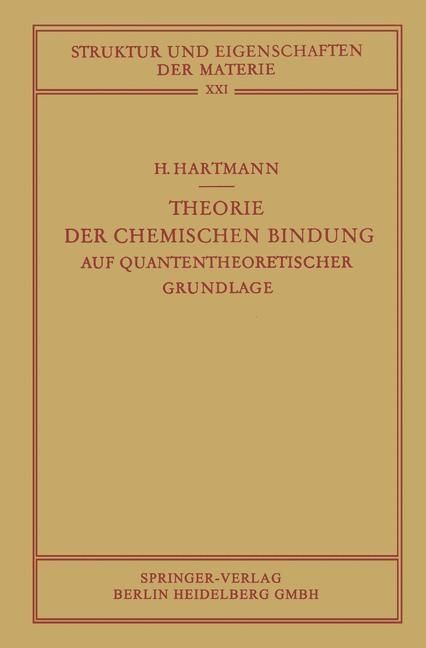 Produktbild: Theorie der Chemischen Bindung